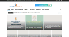 Desktop Screenshot of examconnect.com